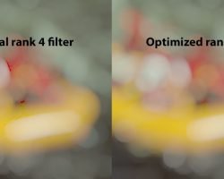 Using JAX, numpy, and optimization techniques to improve separable image filters