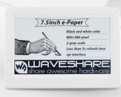 4.2″ and 7.5″ NFC-powered e-Paper Displays Work without Battery