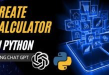 How to Code Calculator with Python, Tkinter, using ChatGPT
