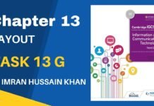 O Level Lessons Chapter 13 How to Solve the Task 13 G of Hodder 3rd Edition Book.