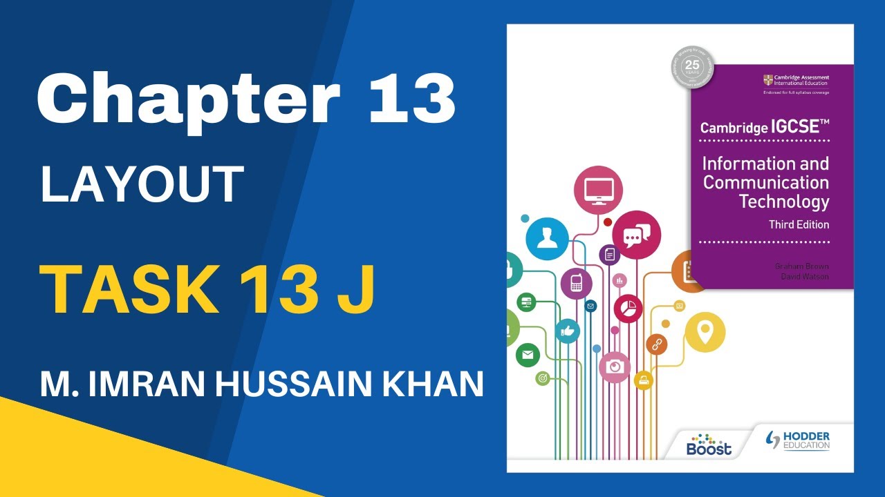 O Level Lessons Chapter 13 How to Solve the Task 13 J to Task 13 N of Hodder 3rd Edition Book.