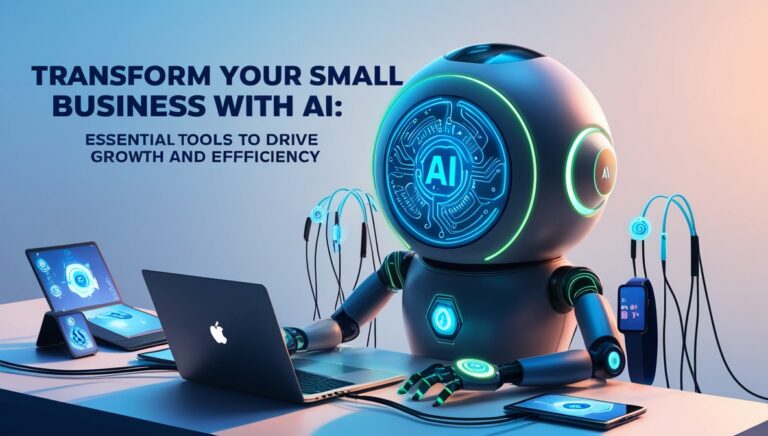 Transform Your Small Business with AI, Essential Tools to Drive Growth and Efficiency