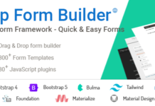 PHP Form Builder v6.0.5 – Advanced HTML forms generator with Drag & Drop – nulled