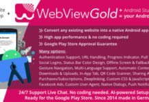 WebViewGold for Android v16.1 – Convert website to Android app – nulled