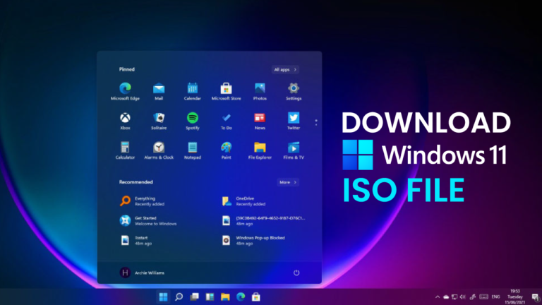 Download Windows 11 ISO File 64bit Latest