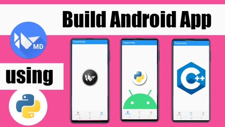 How to convert your Python app to Android apk or publish as web application