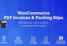 WooCommerce PDF Invoices & Packing Slips v1.6.0