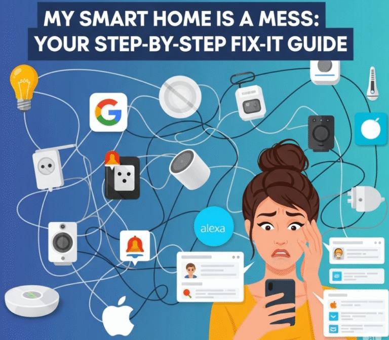 My Smart Home is a Mess: A Step-by-Step Guide to Fixing Unresponsive Devices and Conflicting Ecosystems (Google, Alexa, Apple)