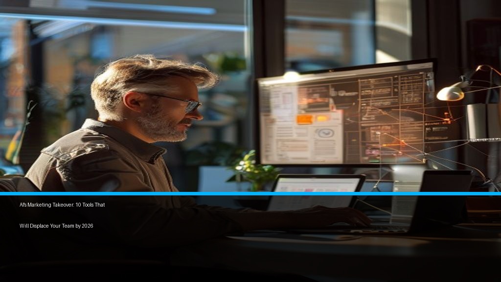 AI's Marketing Takeover: 10 Tools That Will Displace Your Team by 2026
