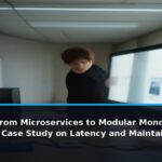 Migrating from Microservices to Modular Monoliths: A Production Case Study on Latency and Maintainability - editorial cover photograph