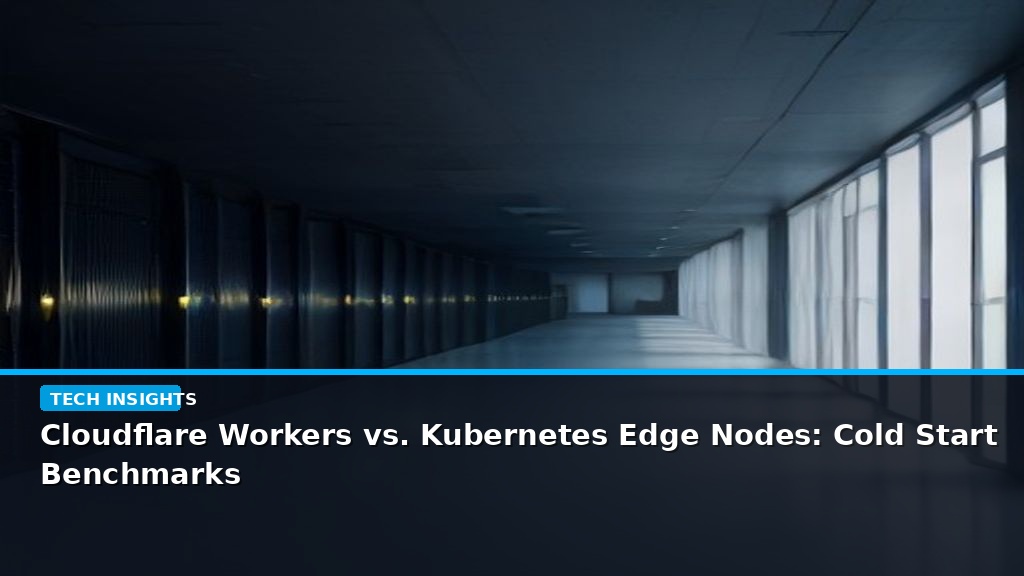 Cloudflare Workers vs. Kubernetes Edge Nodes: Cold Start Benchmarks - editorial cover photograph