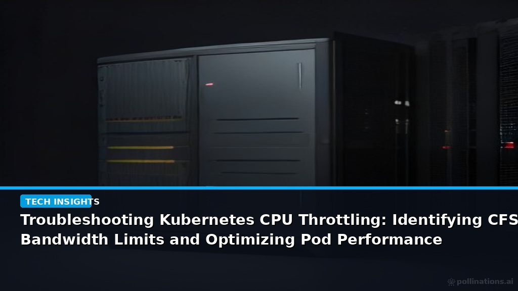 Troubleshooting Kubernetes CPU Throttling: Identifying CFS Bandwidth Limits and Optimizing Pod Performance - editorial cover photograph