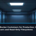 Hardening Docker Containers for Production: Enforcing Non-Root Users and Read-Only Filesystems - editorial cover photograph