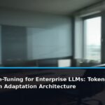 RAG vs Fine-Tuning for Enterprise LLMs: Token Cost, Latency, and Domain Adaptation Architecture - editorial cover photograph