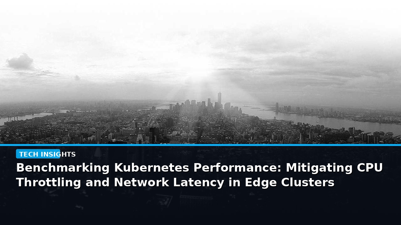 Benchmarking Kubernetes Performance: Mitigating CPU Throttling and Network Latency in Edge Clusters - editorial cover photograph