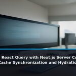 Integrating React Query with Next.js Server Components: Managing Cache Synchronization and Hydration Boundaries - editorial cover photograph
